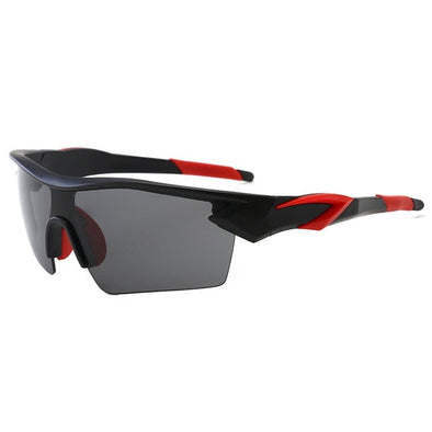 Golf Sport Sunglasses (Red & Black)