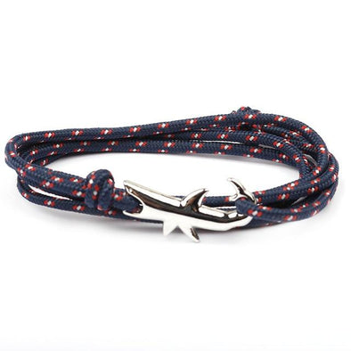 West Tide Navy Jaws Bracelet