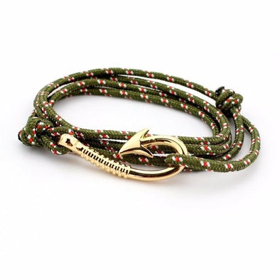 West Tide Moss Hook Bracelet (Gold)