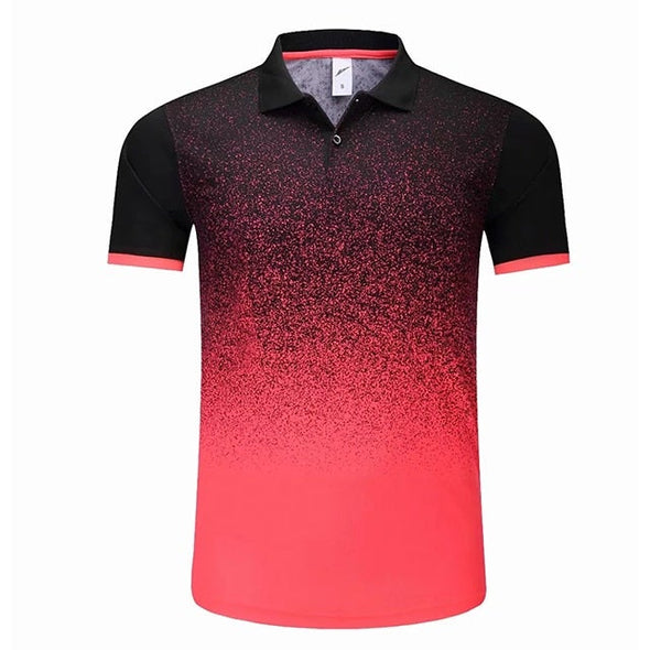 Golf High-Performance Speck Shirt (Coral)