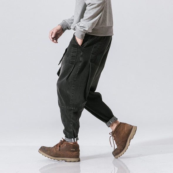 Ikai™ Drawstring Denim Pants