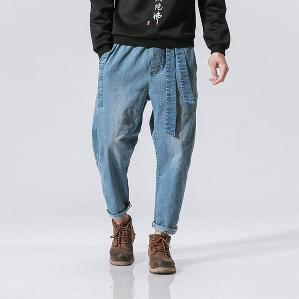 Ikai™ Drawstring Denim Pants