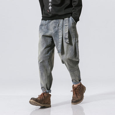 Ikai™ Drawstring Denim Pants