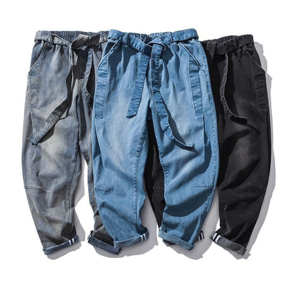 Ikai™ Drawstring Denim Pants