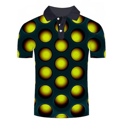 Golf Cooltech Loud Disco Shirt (Yellow)