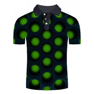 Golf Cooltech Loud Disco Shirt (Green)