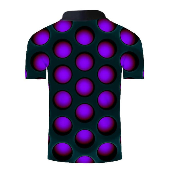 Golf Cooltech Loud Disco Shirt (Purple)