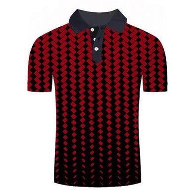 Golf Cooltech Loud Digital Shirt (Red)