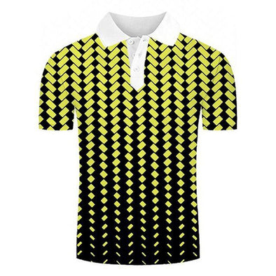 Golf Cooltech Loud Digital Shirt (Yellow)