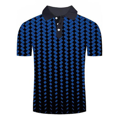 Golf Cooltech Loud Digital Shirt (Blue)