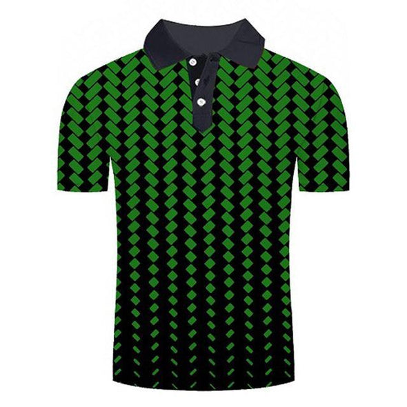 Golf Cooltech Loud Digital Shirt (Green)