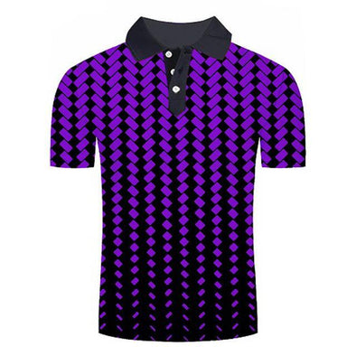 Golf Cooltech Loud Digital Shirt (Purple)