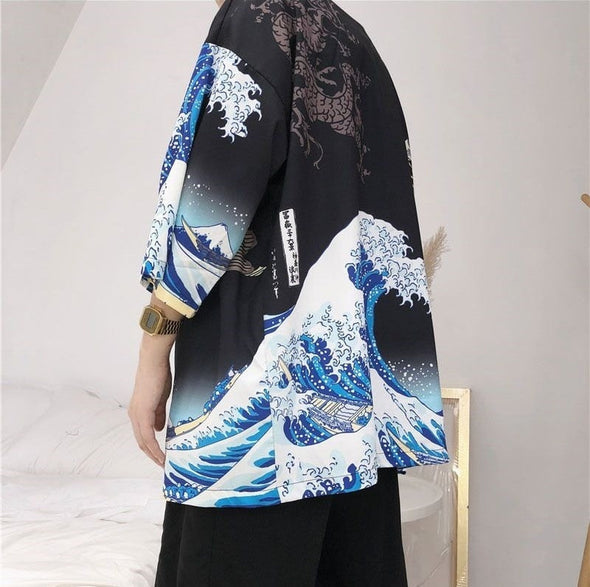 [SPECIAL OFFER] Ikai™ Ocean Print Robe