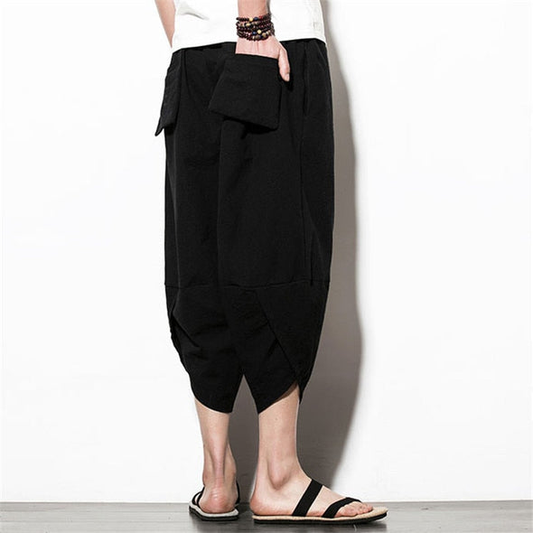 Ikai™ Embroidered Linen Pants