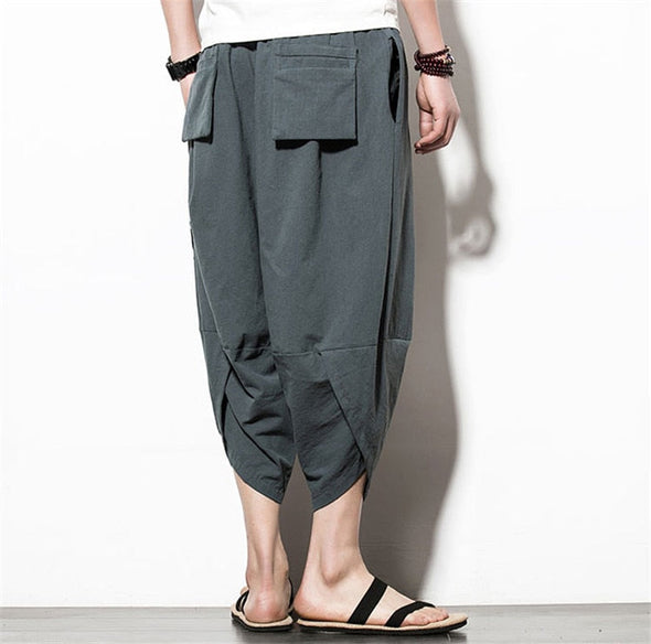 Ikai™ Embroidered Linen Pants