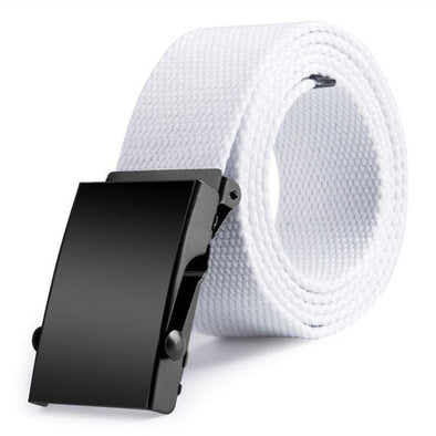 Golf Athletic Canvas Belt (White)