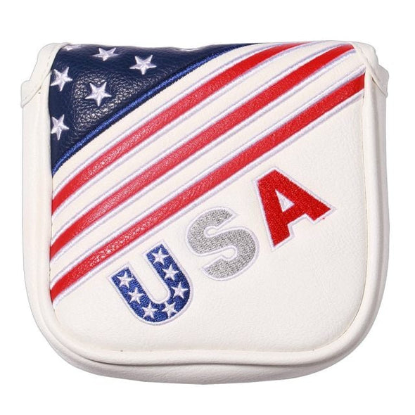 Golf Flag of Freedom Mallet Putter Clubhead Cover