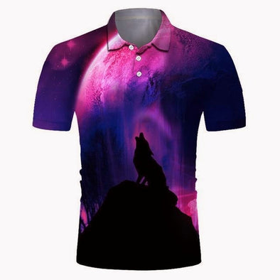 Golf Cooltech Boldly Loud Shirts (Twilight Full Moon)