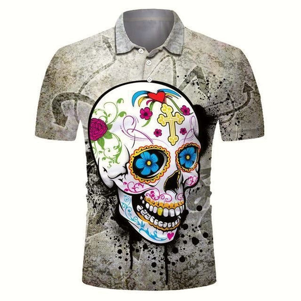 Golf Cooltech Boldly Loud Shirts (Sugar Skull)