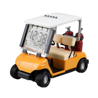 Golf Alarm Clock Golf Cart (Mustard)