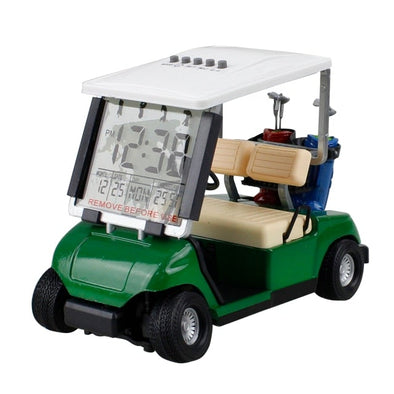 Golf Alarm Clock Golf Cart (Green)