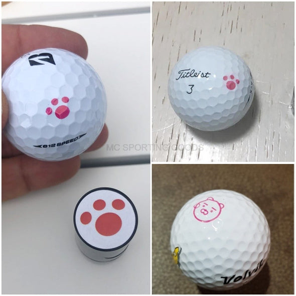 Golf Silicone Ball Stamp (Red Russian)