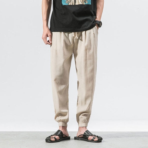 Ikai™ Pleated Linen Pants