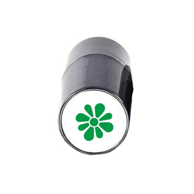 Golf Silicone Ball Stamp (Green Flower)