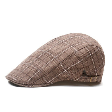 Golf Classic Flat Cap (Coffee)