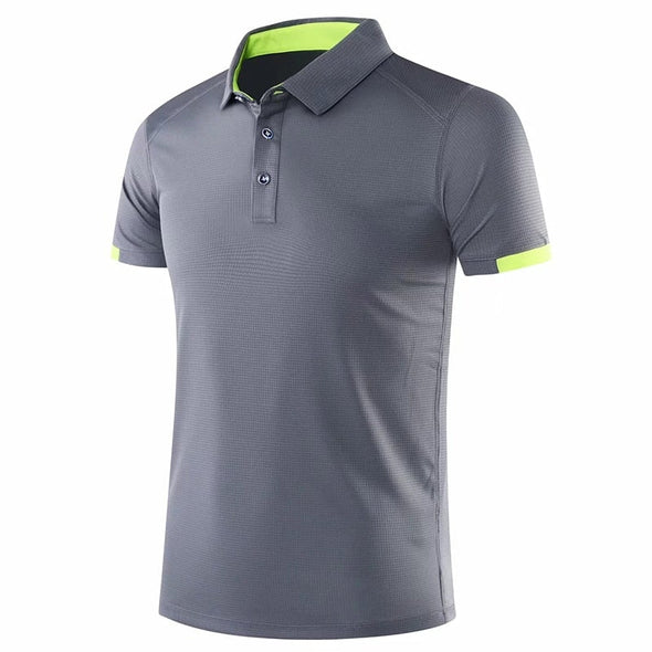 Golf High-Performance Shirt (Gray)