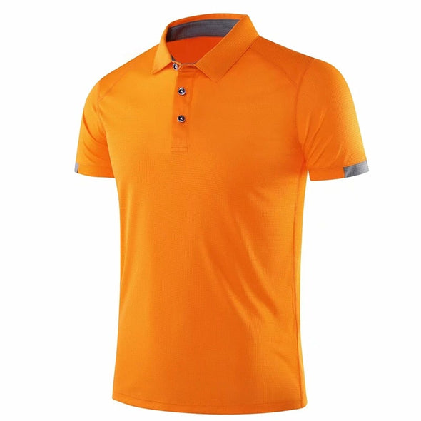 Golf High-Performance Shirt (Orange)