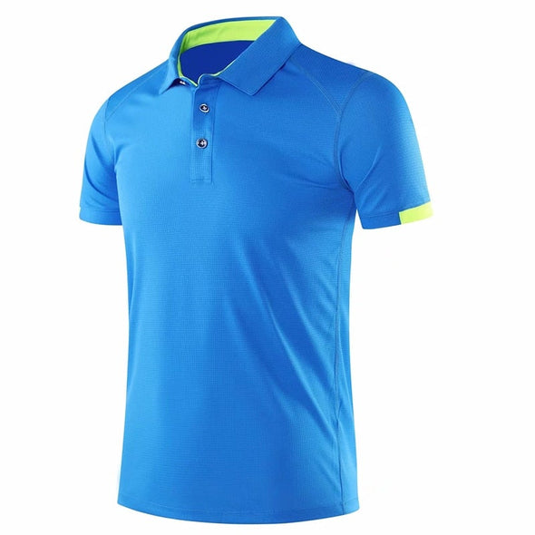 Golf High-Performance Shirt (Blue)