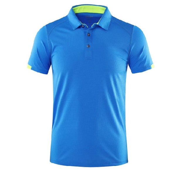 Golf High-Performance Shirt (Blue)