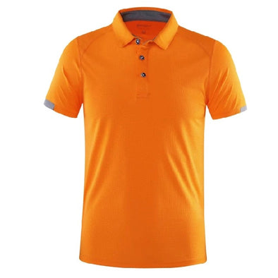 Golf High-Performance Shirt (Orange)