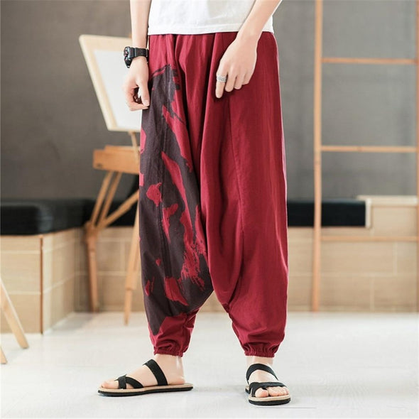 Ikai™ Printed Wide Leg Pants