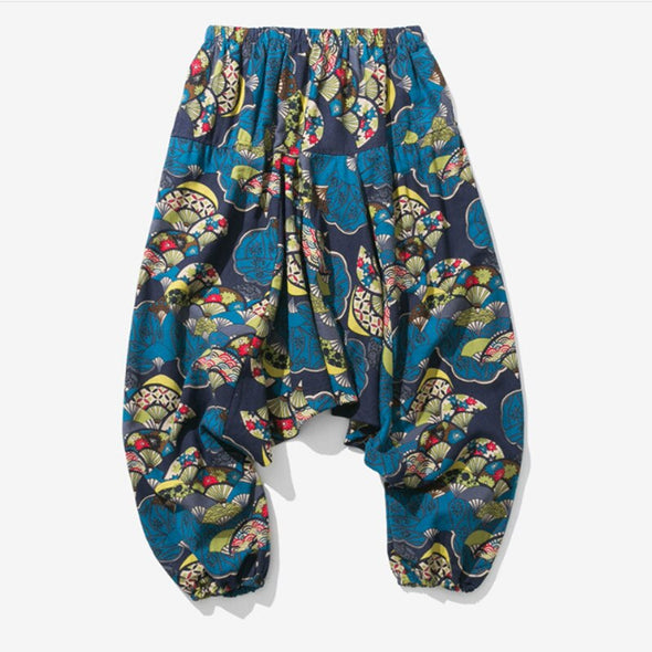 Ikai™ Fan Flower Jogger Pants