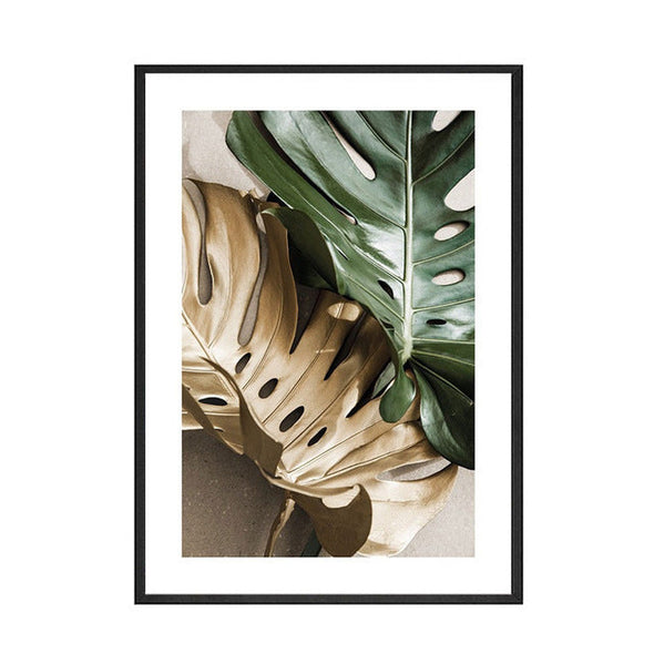 Monstera Leaf Canvas