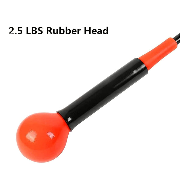 Golf Flex Rod Swing Trainer (Orange 40 Inch)