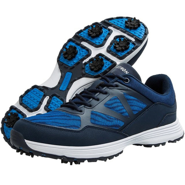 Golf Spiked Blue Blend Pro Shoes