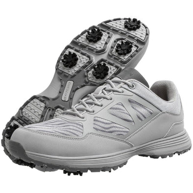 Golf Spiked All White Pro Shoes