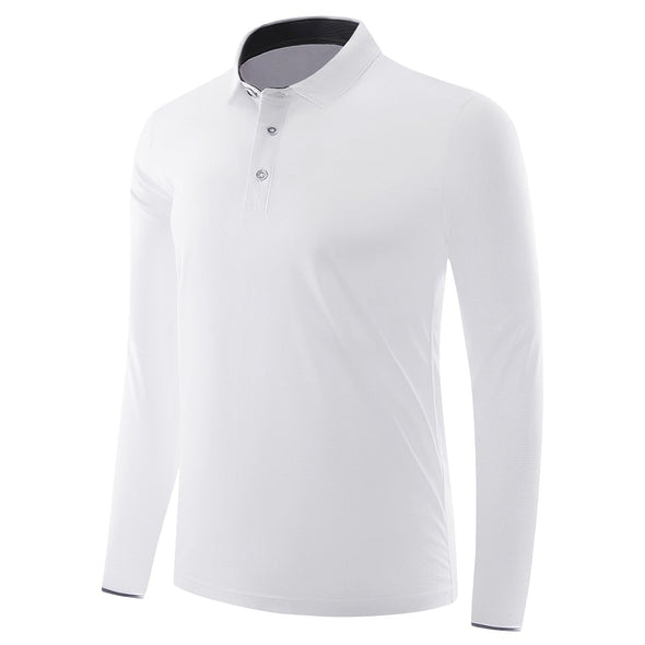 Golf High-Performance LS Shirt (White)