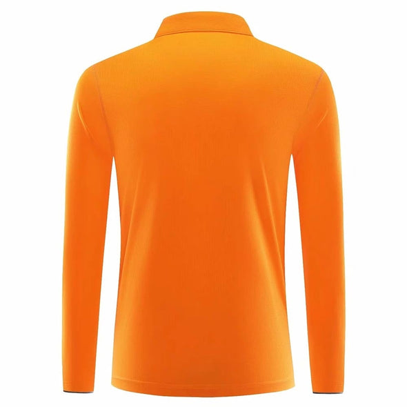 Golf High-Performance LS Shirt (Orange)