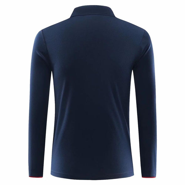 Golf High-Performance LS Shirt (Navy)