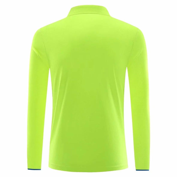 Golf High-Performance LS Shirt (Lime)