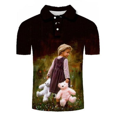 Golf CoolTech Loud Golf Shirt (Teddy Bear)