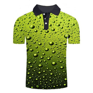 Golf Cooltech Loud Drink Up Shirt (Green Bottle Condensation)