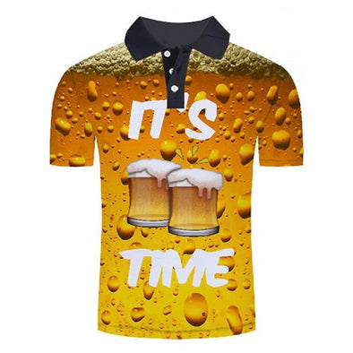 Golf Cooltech Loud Drink Up Shirt (Happy Hour!)