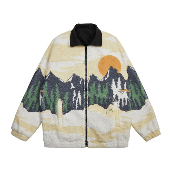 Ikai™ Polar Fleece Printed Jacket