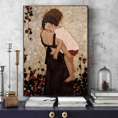 Mother And Child Canvas