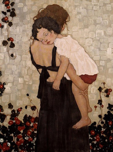 Mother And Child Canvas